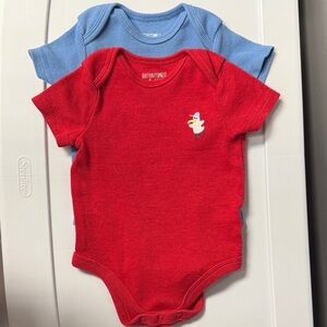 Garanimals Red and Blue Baby Bodysuits